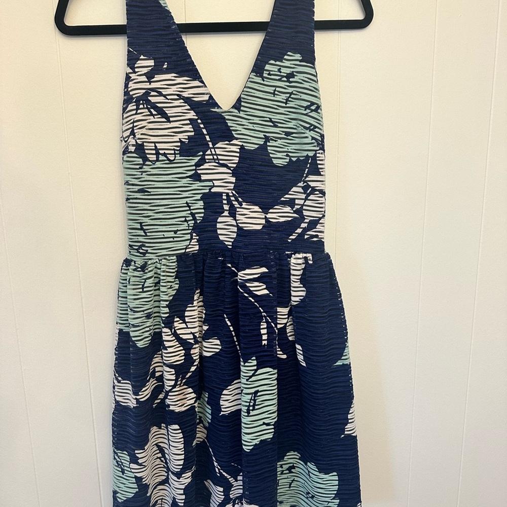 Short blue dress. Nordstrom Rack.